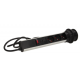 GNIAZDO MEBLOWE WPUSZCZANE W BLAT ORNO OR-AE-1350 3x2P+Z USB INOX